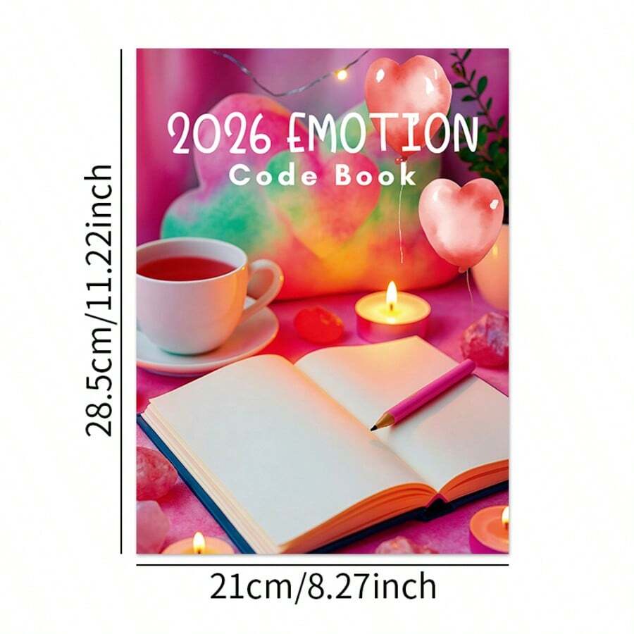 Noua carte cu coduri emoționale 2026, jurnalul cu parole pentru cupluri, înregistrează amintiri de neuitat și momente minunate