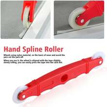 Easy To Use Screen Rolling Tool Installation Tool For Installer Spline Tool Hand Bearing Spline Roller Nylons Wheel Set - Pinch Roller - View 7