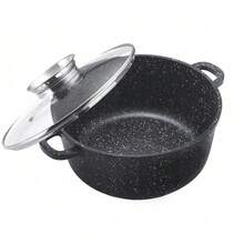 GARNEK MARMUROWY 4.4L / 24cm ZILNER ZL9005 - Black - View 3