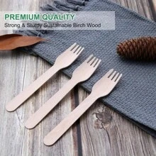 10pcs/50pcs/100pcs, Disposable Fork, Outdoor Disposable Tableware, Suitable For Wedding Party, Festival, Outdoor Camping Activities, Catering Service Tableware - Multicolor - View 11