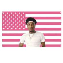 YoungBoy Never Broke Again Flag Tapestry Polyester 90g Printed Wall Hanging For College Dorm, Bedroom, Living Room, Home Decor, Beautiful Art Tapestry, Ideal Holiday Gift - Multicolor - View 9
