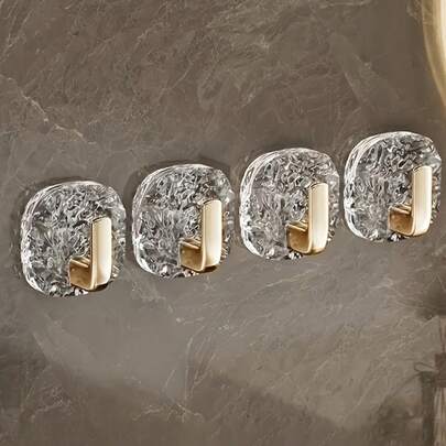 4 Pieces Matte Hair Clip For Women, Strong Fixing Acrylic Hair Clip, Various Colors (Brown, Beige, Gray, Purple, Black), For Styling Fixing All Hair Types, Strong Fixing Hair Clip; Fashionable Hair Clip; Oval Clip