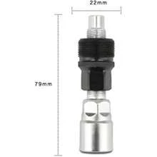 Kit de herramientas de reparación de bicicletas - Incluye extractor de cadena, extractor de volante, extractor de biela, herramientas y accesorios de mantenimiento de bicicletas - Multicolor - Ver 7