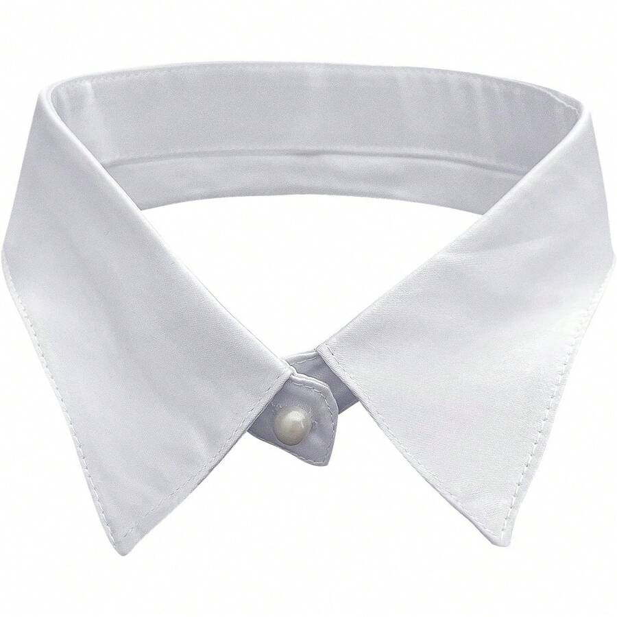 Peter Pan Collar For Women, Detachable Faux Lapel Choker Necklace, Blouse Shirt Blazer Fashion Accessories - 1 - 查看 1