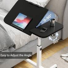 Roller Computer Table - الأسود - مشاهدة 3