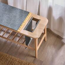 SoBuy Schuhbank, Schuhablage, Flurbank, Bettbank, Bettendhocker mit Aufbewahrungstasche, 110cm Länge x 37cm Tiefe x 44cm Höhe, HFSR02-N Schuhschränke Schuhbank Schuhbank Für Den Eingangsbereich Schuhbank Mit Sitzfläche Schuhregal Schuhschrank Schuhschrank Mit Schublade Schuhschrank Mit Sitzbank Schuhschrank Schwarz Schuhtruhe Shoe Rack Shoes Cabinet Sitzbank Sitzbank Esszimmer Sitzbank Mit Stauraum Sitzbank Stauraum Sitztruhe Mit Stauraum Truhenbank Truhenbank Mit Stauraum Bank Mit Stauraum Garderobe Mit Sitzbank Kleiderablage Schlafzimmer Schmaler Schuhschrank Eingangsbereich Khaki Buche 110x37x44 cm