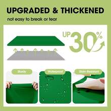 Plastic Table Cloth Disposable 20 Pack, 54 X 108 Inch Table Cloths, Graduation Decorations Class Of 2025, Graduation Party Tablecloths, Rectangle, Plastic Cover, Leakproof & Sturdy, Black-640135 - Green84Round - View 4