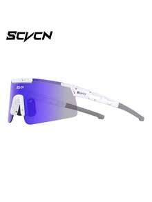 SCVCN 女士骑行眼镜，超大镜框，Y2K风格装饰运动眼镜，时尚运动防风护目镜，适合日常佩戴、摄影、购物、骑行、滑雪、攀岩、钓鱼等各种场合，轻松舒适，休闲百搭，是夏季海滩度假、户外活动和旅行的理想之选。 - A - 查看 11