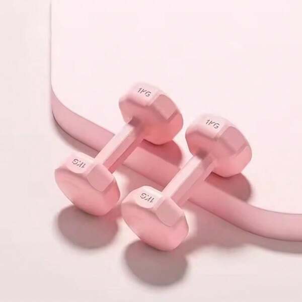 Set d'haltères multifonctionnel pour femmes - Parfait pour les entraînements à la maison et en salle de gym, l'entraînement des bras et le yoga - Idéal pour la fitness à domicile et le yoga, cadeau de la Saint-Valentin parfait pour les hommes et les femmes