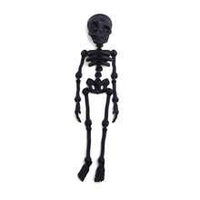 1 szt. Magnetyczny, ruchomy magnes na lodówkę w kształcie szkieletu – wzór czaszki w stylu vintage, odpowiedni do dekoracji kuchni/jadalni, zabawny prezent na Halloween/Boże Narodzenie, lekki dodatek do domu, zabawny wzór - Wielokolorowe - Zobacz 8