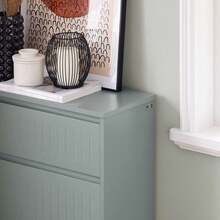 SoBuy Shoe Cabinet FSR165-W - 灰色 - 查看 10