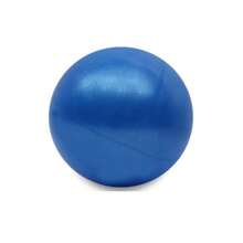 1pc 25cm Pilates Yoga Ball With Straw, Stability Ball For Balance, Stretching And Core Workout, Anti-Burst And Non-Slip Design Gym Accessories