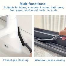 Spring Cleaning Set - 10 Pieces Of Multi-Functional Bristle Gap Brush For Bathroom, Kitchen Tiles And Window Gap Cleaning Tools Free Shipping