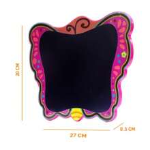 BUYTITI Magic Whiteboard With Butterfly Design And LCD Screen - Pink - View 3