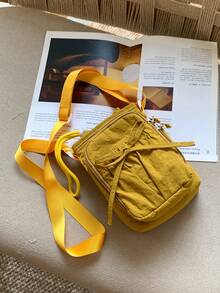 Peach Tree 女士水桶包单肩包斜挎包水壶包运动骑行包夜跑包购物包通勤必备化妆包抽绳设计手机包，时尚多色包包，送给女朋友的礼物 - 彩色 - 查看 14