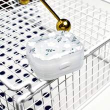 1pc Transparent Floral Design Soft Protective Case Compatible With Airpods 1/2/Pro/3/4, Compatible With Apple Earphones