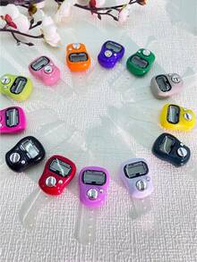 便携式迷你计数器、指环计数器、纽扣计数器、简约多功能设计 - 彩色 - 查看 5