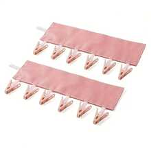 1-Piece Portable Travel Fabric Hanger - Versatile Folding Clothes Drying Rack With Suction Cup, Space-Saving Design For Socks, Underwear, And Delicate Clothes - Durable Polished Fabric In A Pastel (Powder Blue) - Hotel And Travel Accessory, Clothes Hook For Easy Storage, Simple Look, Sturdy Construction, A Must-Have For Laundry