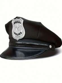 1pc Carnival Octagonal Flat Top Hat | Funny Role Play Uniform Accessory Winter Outfits Fall - Multicolor - View 11