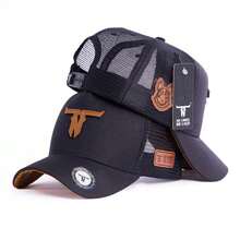 American Country Trucker Cap ORIGINAL Canvas No Limit Of The Loop Other Vintage Embroidered Fabric Country Cap All - THAM KHẢO 79 - Xem 1