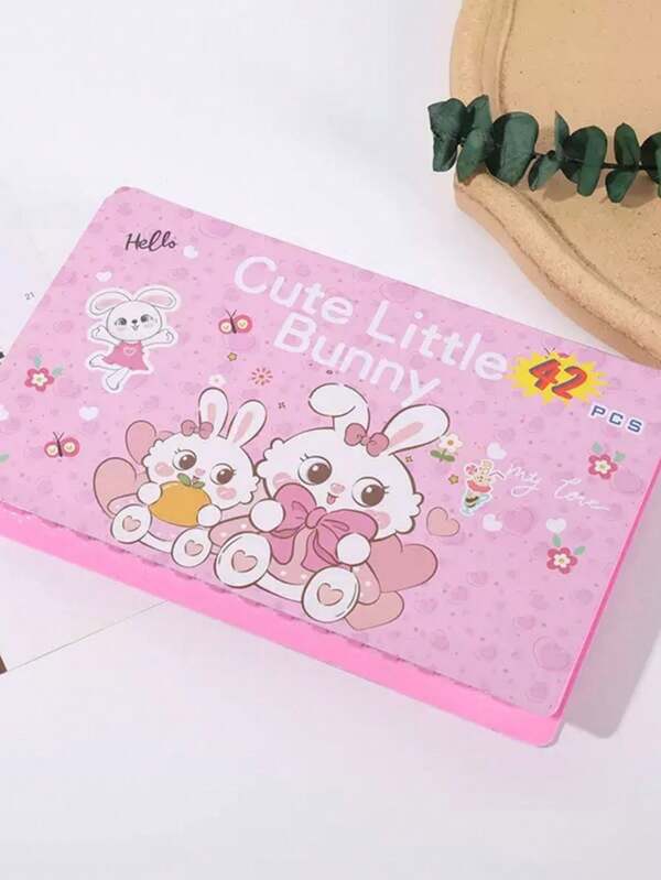 42 Stück Aquarellstifte für die neue Schulzeit, Buntstift-Set, Geschenke für Kinderschreibwaren, Malerlernset mit Pinseln