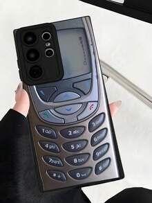 Simple Classic Retro Nokia Phone Nostalgic Must-Have Print Black Phone Case For Phone 16 PRO MAX/11/12/13/14/15/15 Pro/15 Plus/15 Pro Max/X/XS Max/XR/11 Pro/12 Pro/13 Pro/14 Pro/12 Mini/1 - màu đen - Xem 4