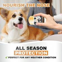 牛油果油和蜂蜡宠物足部护理膏 - 适用于犬猫干裂的爪垫和鼻子的保湿霜。天然宠物足部保湿霜，适用于因高温路面受损的爪垫、干燥的爪垫和鼻子。秋冬季宠物足部护理保湿膏（随机包装）