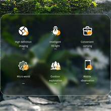 Mikroskop przenośny dla dzieci, zabawka do eksperymentów naukowych na świeżym powietrzu, odpowiedni dla uczniów szkół podstawowych i średnich, ręczny mikroskop do próbek i badań chemicznych, prezent urodzinowy/święta/Halloween/Boże Narodzenie dla chłopców i dziewcząt, wielokrotnego użytku