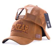 American Country Trucker Cap ORIGINAL Canvas No Limit Of The Loop Other Vintage Embroidered Fabric Country Cap All - REF. 89 - View 2