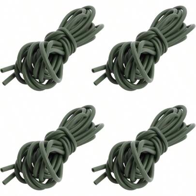 4Pcs 0.8mm Carp Fishing Silicone Tube 1.5m For Fish Hooks Fishing Tackle