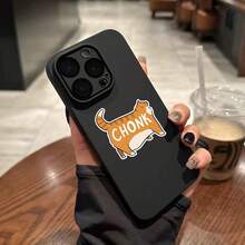 可爱猫咪贴纸 | 防水虎斑猫乙烯基贴纸 | 可爱的橘白猫咪设计，带有“CHONK”字样，非常适合贴在汽车、笔记本电脑、水瓶上，乙烯基材质 - 彩色 - 查看 5