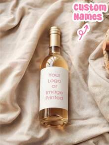 Custom Wine Label Waterproof Label Custom Photo Wine Label Black And White Photo Capitalized Black And White Bridesmaid Maid Of Honor Proposal Wine Label Wedding Gift Anniversary Gift Engaged Gift Gift - Multicolor - View 11