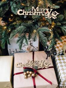 10 Stück Weihnachtsschmuck - Mini Fröhliche Weihnachten Holzscheiben, blanke Weihnachtsbaum Hängeornamente zum Selbstbemalen, DIY Bastelbedarf, geeignet für Weihnachtsdekoration Zuhause, Weihnachtsdekoration, Raumdekoration, Heimdekoration, Schlafzimmerdekoration, Weihnachtsdekoration Winter