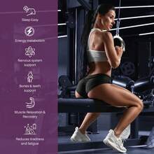 Totaria 12-In-1 Magnesium Complex 700mg - Premium Blend With Glycinate, Citrate, Malate, Oxide, Taurate, Aspartate & Orotate | Vegan Capsules For Muscle Function, Heart Health & Relaxation Support - 1 - 查看 4