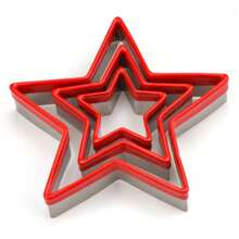 3 قطع من قوالب قطع بسكويت رجل الزنجبيل من الفولاذ المقاوم للصدأ، مع قوالب بشكل نجمة وشجرة عيد الميلاد ورجل الزنجبيل، لخبز بسكويت عيد الميلاد DIY، البسكويت، بسكويت المربى، ديكورات عيد الميلاد، بيجامات عيد الميلاد، هدايا عيد الميلاد، ديكور عيد الميلاد