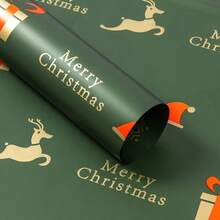 20张/包圣诞节和生日礼物包装纸，防水牛皮纸，适用于鲜花、礼品、礼物 - 彩色 - 查看 17