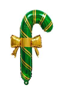 1 quả bóng bay Giáng sinh, Ông già Noel đứng cỡ lớn, Yêu tinh Giáng sinh, Nơ, Kẹo, Nạng, Gấu nhỏ, Nai sừng tấm, Đồ trang trí ngày lễ, Bối cảnh tiệc, Sinh nhật màu đỏ và xanh lá cây - Bóng bay Giáng sinh - Xem 10
