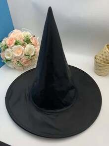 2/4/8 piezas - Sombrero de bruja negro de Halloween, Sombrero de bruja flotante, Sombrero de bruja colgante, Set de sombrero de bruja negra - Sombrero de bruja puntiagudo de poliéster, Sombrero de mago negro, Sombrero de bruja colgante engrosado, Sombrero de bruja suelto, Sombrero de mago negro, Accesorios para espectáculos de magia y fotografía - Multicolor - Ver 11