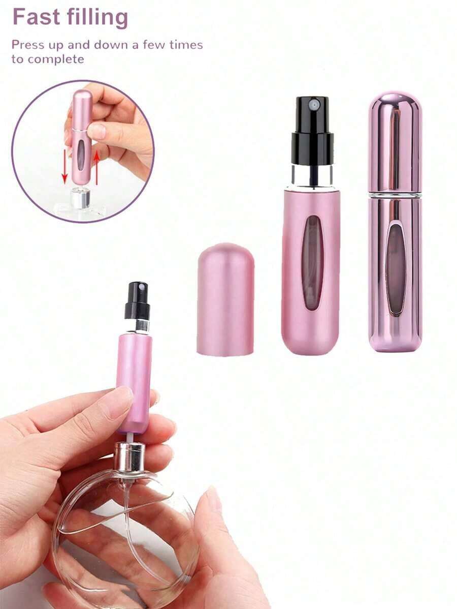 3/1pc 5ml Portable Perfume Bottle With Refillable Atomizer, Perfume Bottle Mini Sprayer Travel Perfume Container For Party, Travel, Daily Use, Holiday, Random Color - 彩色 - 查看 1