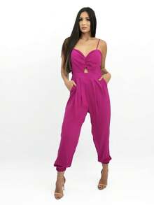 Macacão Cristina - Fúcsia