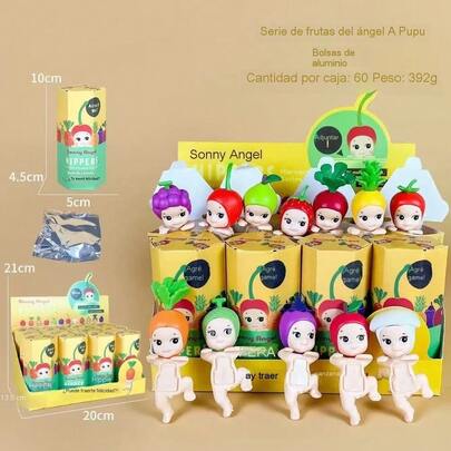 Pegatina figura angel fruta para telefono computadora coche decoracion adhesiva resistente diseño original ideal para personalizar gadgets maletas y vehiculos faciles de pegar y quitar sin dejar residuos paquete variado envio rapido garantia de calidad