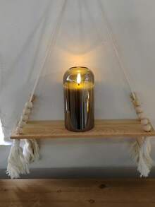 1 件/3 件套无焰蜡烛灯，带 10 键遥控器和 24 小时循环定时器的蜡烛灯，电池供电，许愿蜡烛灯，无味，3D 火焰效果，带灯芯的电动柱状蜡烛，温暖的火焰，适用于婚礼、家居装饰、卧室、求婚、生日、派对、圣诞节、万圣节、公司活动、礼物、蜡烛加热器 - 灰色 - 查看 8