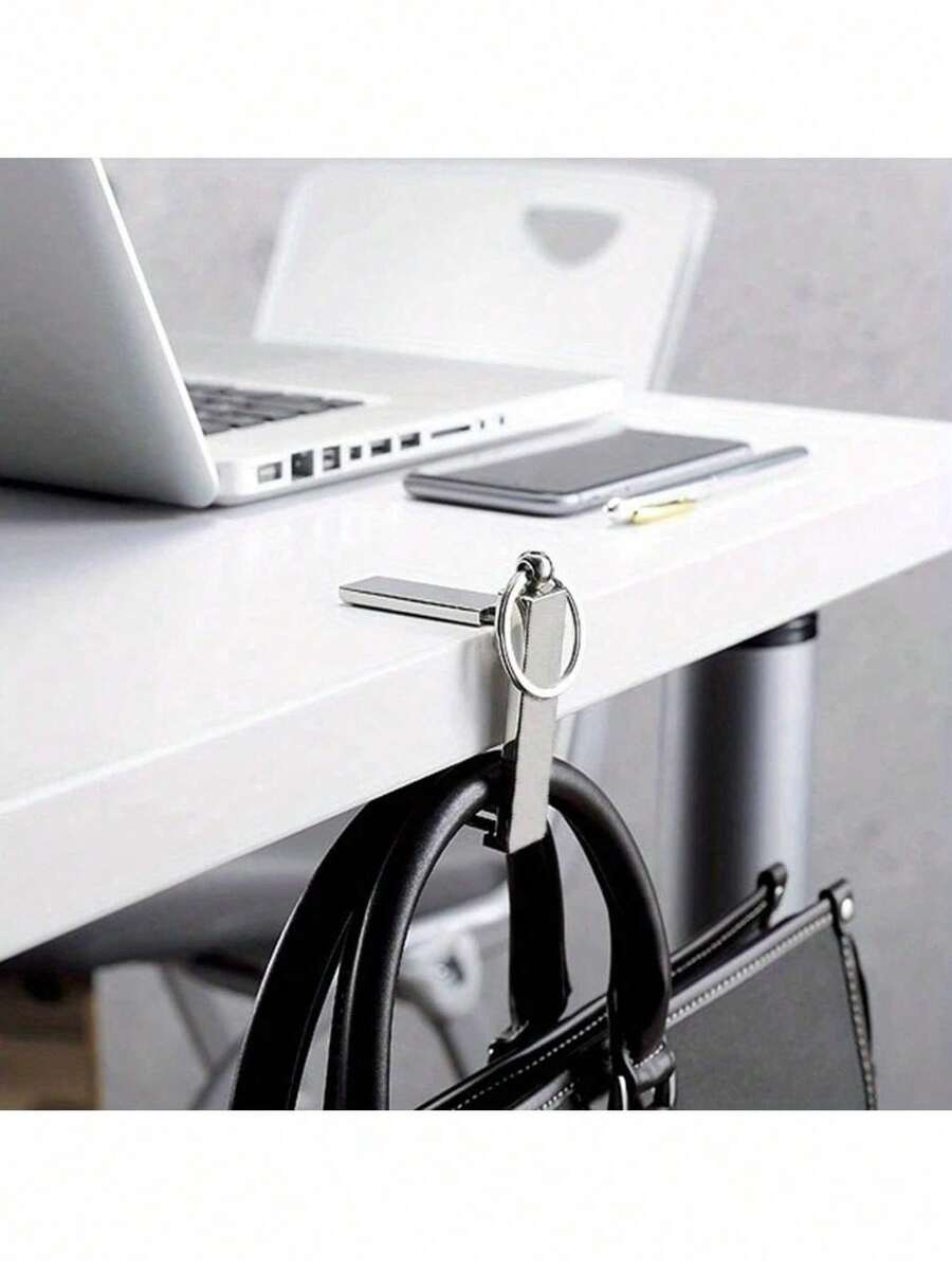 General Function Desktop Phone Holder Load-Bearing Hanging Bag Hook - Multicolor - View 1