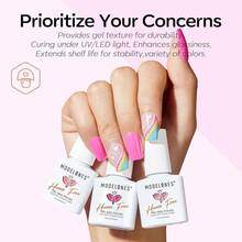 Cat Eye Gel Nail Polish Set, 6 Colors 9D Glassy Cat Eye Glitter Gel Polish Black Red Purple Blue Silver Brown Nail Polish All Seasons With Magnet Soak Off Led DIY Salon Gift-842643 - A-1HemaFreeNeon - 查看 5