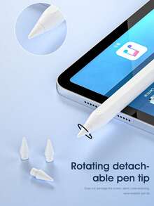 Easypie Selection 1pc Universal Capacitive Stylus Pen, Suitable For Smartphones And Tablets, Active Capacitive Stylus, Compatible With Android And Apple , Precise Touch, Smooth Writing, High-End Capacitive Pen (Not Suitable For Resistive Or Electromagnetic Tablets) - Multicolor - View 7
