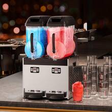 Máquina comercial para hacer granizados, batidos y bebidas congeladas con tanque de 12 L x 2 pulgadas - Tipo de Enchufe A USA (110-127V) - Ver 9