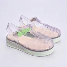 Kidy Calçados Sandália Infantil Menina  Kidy Gloss Belinha Marine Fashion Estilosa Confortável Leve - Verde Menta - Visão 3