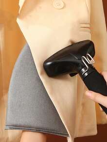 家用手持防烫熨衣板，衣服熨衣板挂烫机，海绵隔热手套，耐热熨烫垫，保护双手免于烫伤，操作简便，涤纶网垫，蒸汽熨斗防护布，适用于衣物和表面，易于清洁 - 彩色 - 查看 2