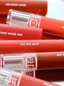 Rom&nd Romand GLASTING WATER TINT 04 VINTAGE OCEAN，水光亮澤持久顯色唇彩，高保濕、模糊唇線，滋潤玻璃唇妝感，不黏膩，保濕顯色，K-Beauty 韓系彩妝，4g/0.14oz - 04 VINTAGE OCEAN - 查看 10