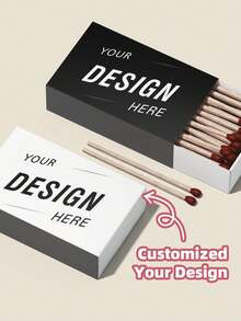 1/20/60/100pcs Customized Matchbox Labels - Personalized Matchbox Stickers, Can Print Your Own Design, Matte/Glossy Surface - Suitable For Wedding, Birthday, Party, Housewarming Decoration - Compatible With Wooden Matchboxes - Disposable Party Decoration Labels, Cartoon Style, Self-Adhesive, Wedding Favors, Holiday Decoration, High-Quality Printing, Decorative Labels, Event Planning, Christmas Decoration, Housewarming - Multicolor - View 18